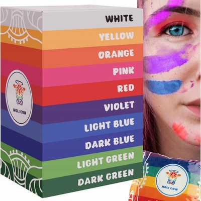 FunPlay 10564 Holi farebný prášok 10 x 100 g