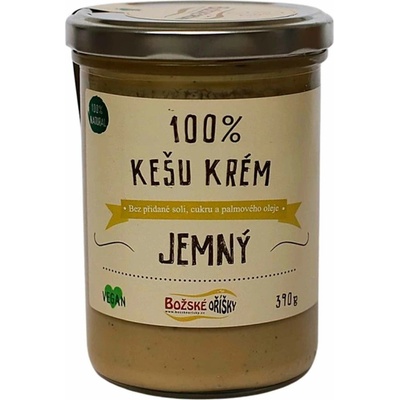 Božské Oříšky kešu krém jemné 390 g