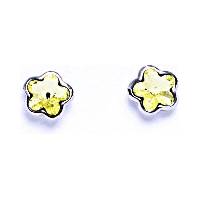 Čištín na šroubek s krystaly Swarovski Jonquil NŠ 1297
