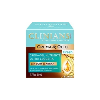 Cinians Crema Olio Fresh Face Gel-Cream with Argan Oil 50 ml