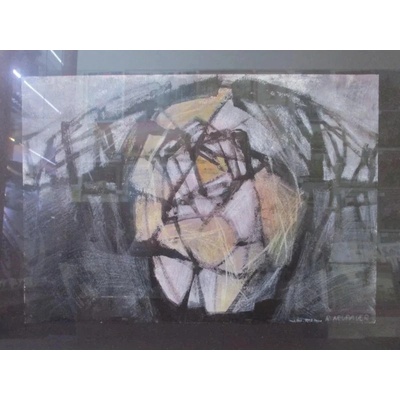 Frotáž- Abstrakt č.5- Artdiela obrazy