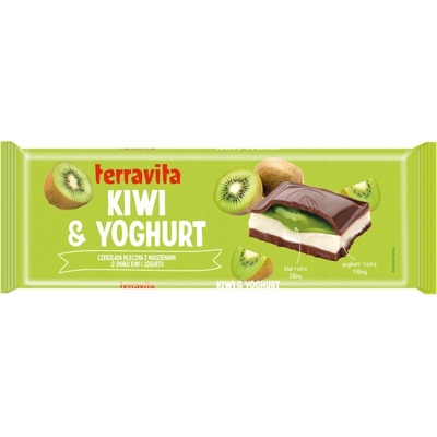 Terravita Mliečna čokoláda Kiwi & Yoghurt 235 g