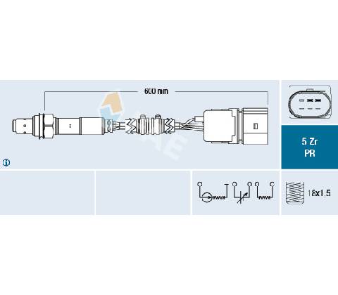 FAE Lambda sonda 75042