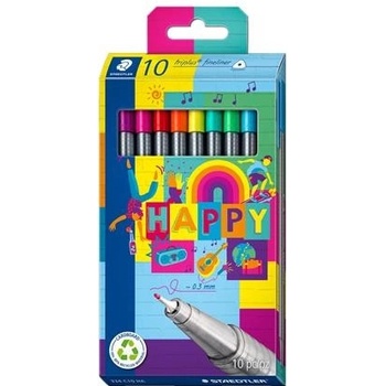 Staedtler Triplus 334 10 farieb