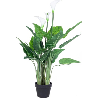 ИЗКУСТВЕНО РАСТЕНИЕ calla 100cm ЗЕЛЕНО (0172497)