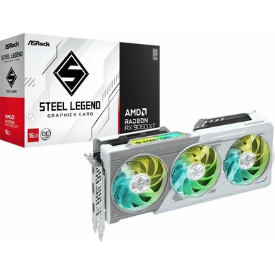 ASRock Radeon RX 9060 XT Steel Legend OC 16GB GDDR6 90-GA5JZZ-00UANF