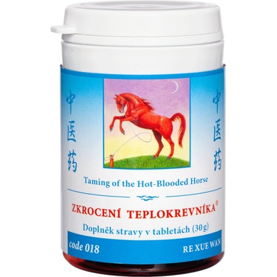 TCM Herbs SKROTENIE TEPLOKRVNÍKA RE XUE WAN mod. 100 tabliet 30 g