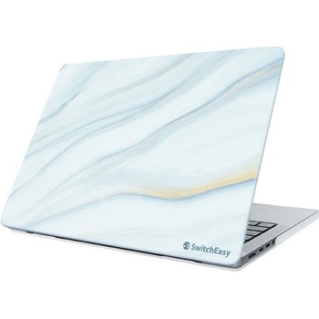 SwitchEasy Hardshell Marble Case GS-105-120-296-224 13" Cloudy White