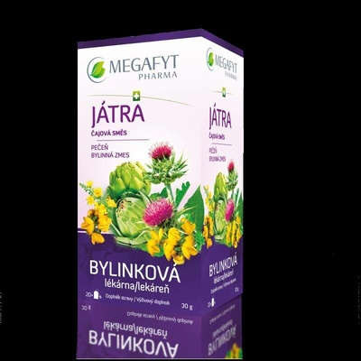 Megafyt Bylinková lékárna Játra čajová směs 20 x 1,5 g