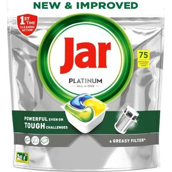 Image 1 of Jar Platinum All In One Lemon Моющая таблетка за съдомиялна 75бр (80718552)