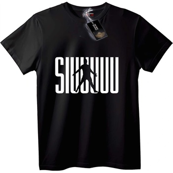 NOONEBRAND Тениска SIUUUU - 5XL, White