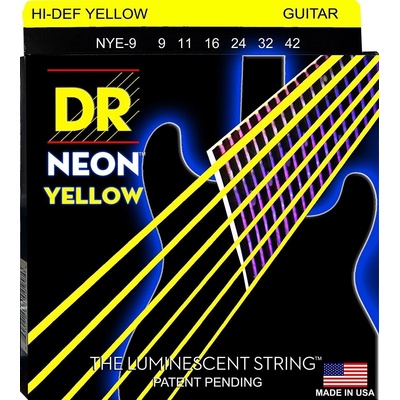 DR Strings NYE-9 Neon Струни за електрическа китара (NYE-9)
