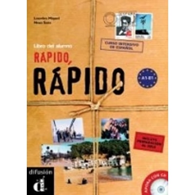 RAPIDO, RAPIDO LIBRO DEL ALUMNO + CD + DELE - LOURDES, M.