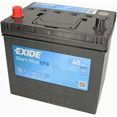 Exide Start-Stop EFB 12V 60Ah 520A EL605