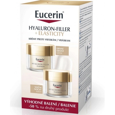 Eucerin Hyaluron-Filler+ Elasticity sérum krém na ruky 75 ml + 3D sérum 30 ml darčeková sada
