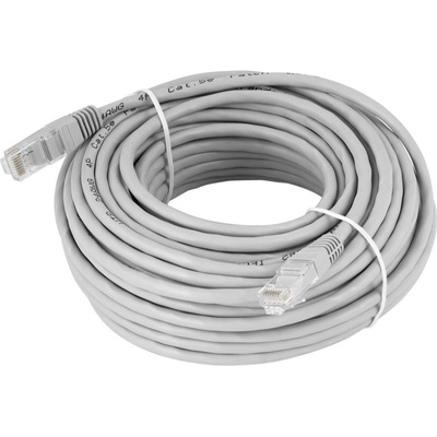 Datacom 1576 Patch UTP, cat.5e, RJ45, 50m, šedý