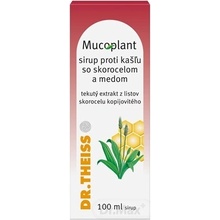 Mucoplant Sirup proti kašľu so skorocelom a medom sir.1 x 100 ml