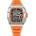 Pagani design Мъжки часовник Pagani Design Fusc, Хронограф, Оранжев / Сребрист (PD-YS011-ORANGE-SILVER)