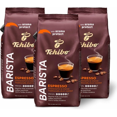 Tchibo Barista Espresso Intenzita 5/6 zrnková 3 x 1 kg