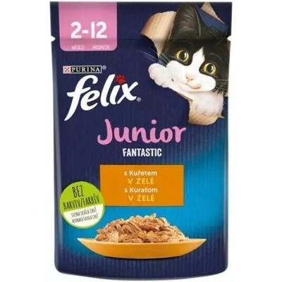 Felix Fantastic vrecko junior s kuraťom v želé 85 g
