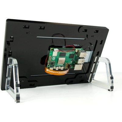 Pimoroni Rám Pibow pre dotykový displej Raspberry Pi 2 – 10,1" – Noir Black