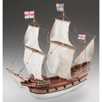 Image 1 of Dusek ships Галеон Златната кошута - Golden Hind 1: 72 (D017)