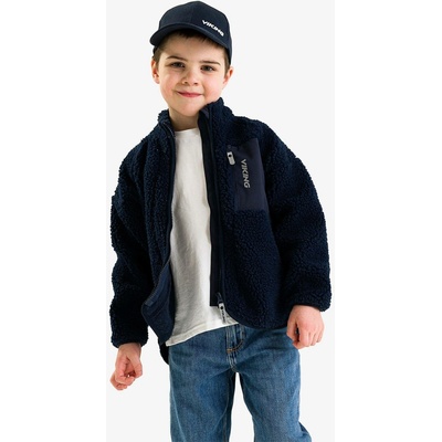 Viking Playtime Pile Midlayer Jacket navy