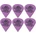 Dunlop 412R 1.14 Tortex 6 Перце за китара (412R114-6PACK-SET)