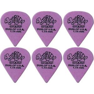 Dunlop 412R 1.14 Tortex 6 Перце за китара (412R114-6PACK-SET)