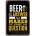 Ceduľa Beer Answer Makes Question