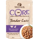 Wellness CORE Tender Cuts with Turkey & Duck in Savoury Gravy 85 g