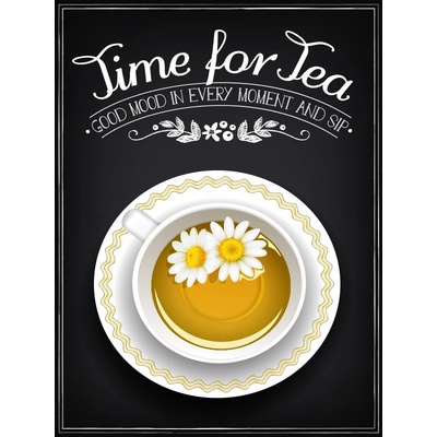 Ceduľa Vintage - Time for Tea