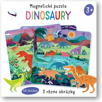 Magnetické puzzle Dinosaury