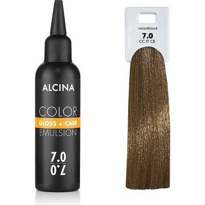 Alcina Tónovací emulze 7.0 Střední blond 100 ml