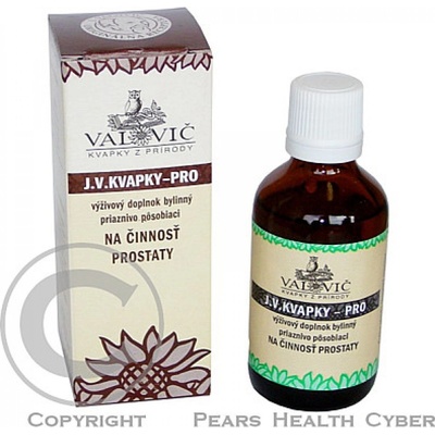Valovič J.V. Kvapky Pro na činnosť prostaty 50 ml
