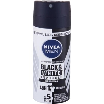 Image 1 of Nivea Men Invisible Black & White deo spray 100 ml