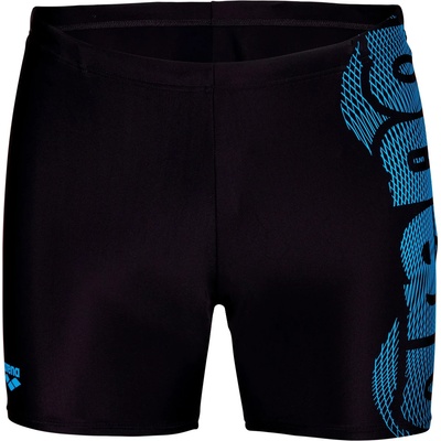 arena Мъжки бански слипове Arena Swim Mid Jammer Graphic Swim brief - Black / Turquoise - размер 5 (DE) (050-2246-0213)
