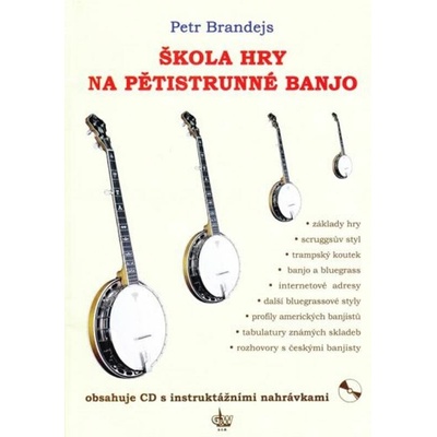 Škola hry na pětistrunné banjo + CD