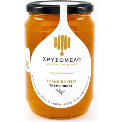 Chrisomelo Tymianový med z Egejských ostrovov 940 g