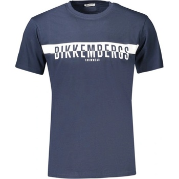 Bikkembergs Мъжка тениска с къс ръкав bikkembergs, Размер m, Цвят Синьо (bkk2mts03_blnavy)