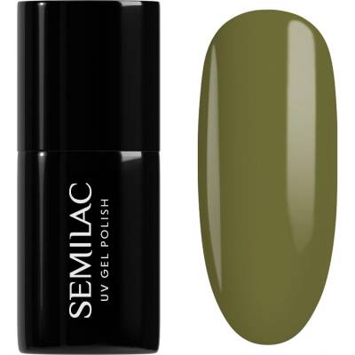 Semilac UV Hybrid WellBeing gelový lak na nehty s použitím UV/LED lampy odstín 659 Matcha Latte 7 ml