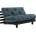 Karup Design Сгъваем диван в петролен цвят 140 cm Roots Black Night - Karup Design (123402757140)