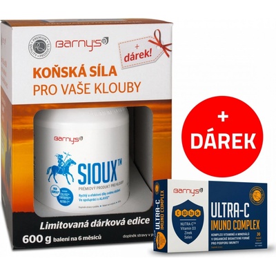 Barny's Sioux Ultra-C Imuno Complex 30 kapslí 600 g