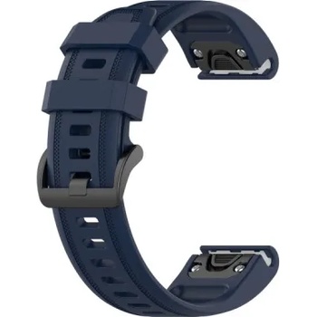 Image 1 of Силиконова каишка Ka Digital, Съвместима с Garmin Fenix 7S / 6S, Тъмно син (SV-GF7S-BL)