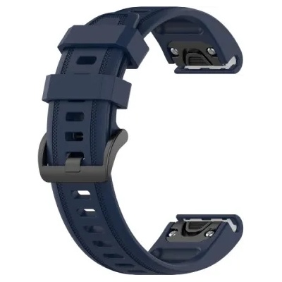 Силиконова каишка Ka Digital, Съвместима с Garmin Fenix 7S / 6S, Тъмно син (SV-GF7S-BL)