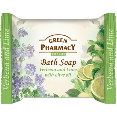 Green Pharmacy mýdlo s bylinkami limetkou a olivovým olejem 100 g