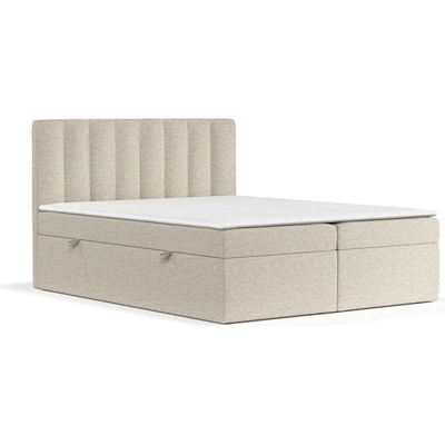 Maison de Reve Бежово боксспринг легло с място за съхранение 160x200 cm Novento - Maison de Rêve (NOVENTO160_MDR_P0_MGN353_M13_MGN353_T9_L1)
