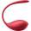 Satisfyer Shiny Petal - вибриращо яйце с дистанционно управление - червен