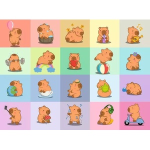 Ravensburger - Puzzle Capybara XXL - 100 piese