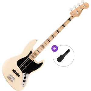 Squier Affinity Series Active Jazz Bass MN Basic SET Olympic White Електрическа бас китара